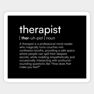 Therapist definition Magnet